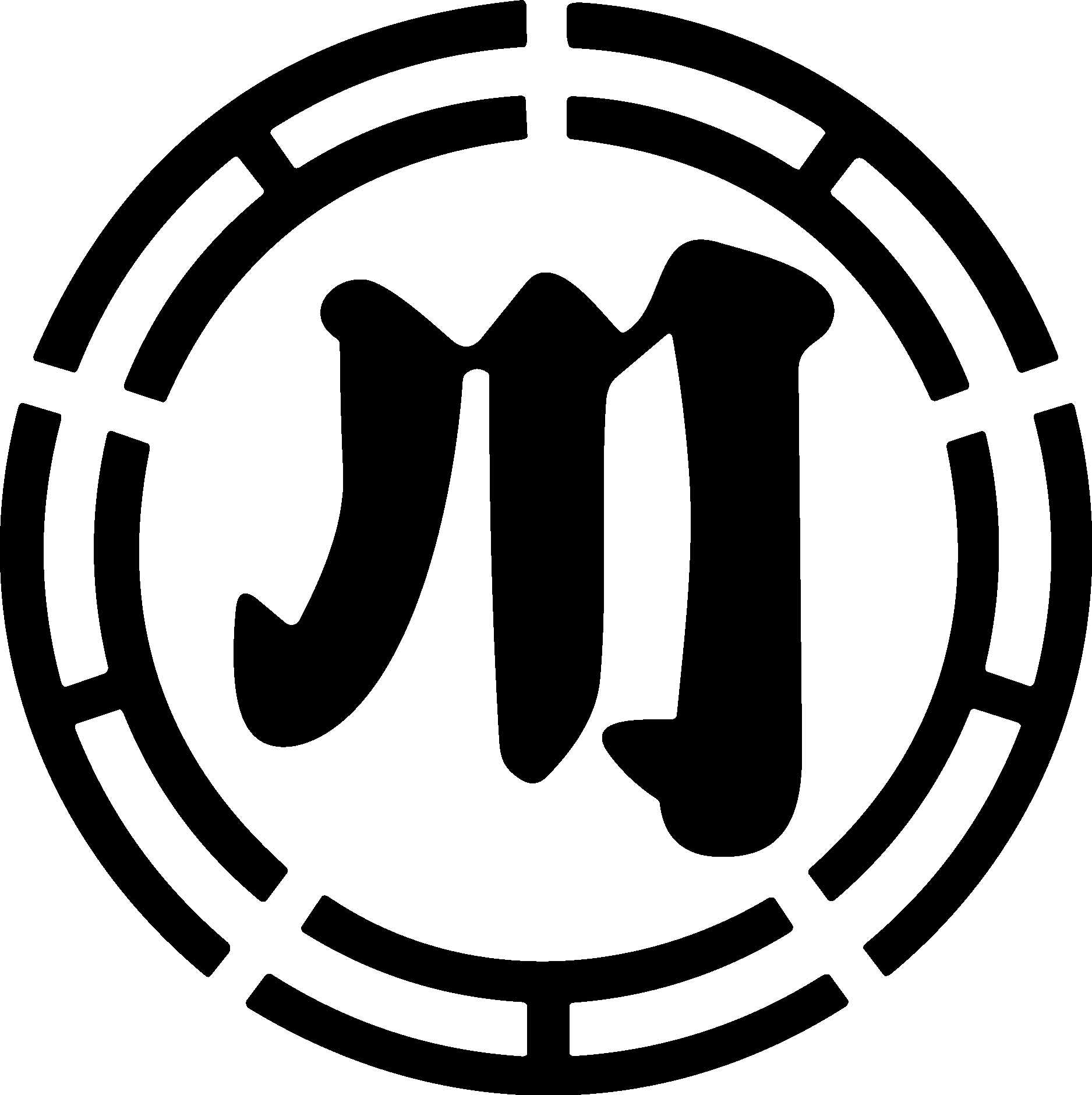 Emblem Of Kawagoe, Mie Logo Vector Logo